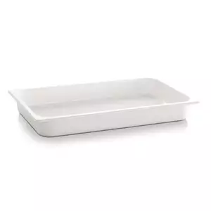 Pojemnik prostokątny z melaminy GN 1/2 325x235x65 mm, biały | APS, Ecoline