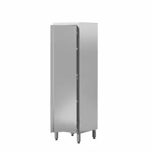 Szafa magazynowa ze stali nierdzewnej, drzwi skrzydłowe, 3 poziomy półek, 400x500x1800 mm, ECO Line | EDENOX, SC1-45/18 3S HD