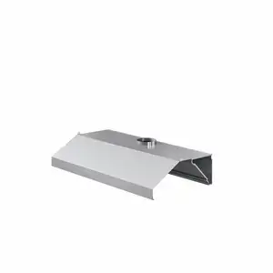Okap przyścienny trapezowy ze stali nierdzewnej, 1100x900x450 mm, ECO Line | EDENOX, WEH-1109/1