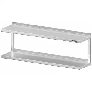 Półka wisząca podwójna 800x300x390 mm | STALGAST, 981833080