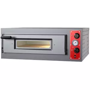 Jednokomorowy piec do pizzy, 4 pizza 300 mm | PIZZA GROUP, Six 4