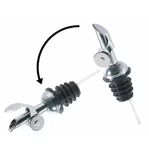 Nalewak stalowy z plastikowym odpowietrznikiem o średnicy 8 mm | CONTACTO, 5845/080