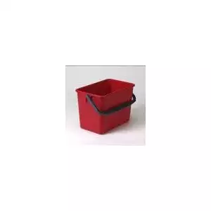 Wiadro czerwone 6 l | ECOLAB, 10000070