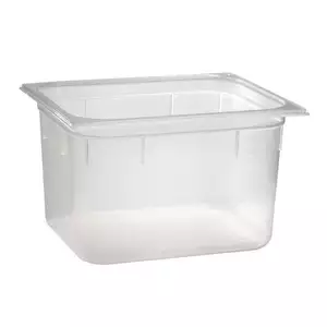 Pojemnik prostokątny z polipropylenu GN 1/9 176x108x65 mm, półprzeźroczysty | APS, 82150