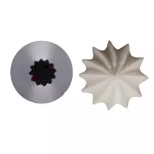 Końcówka ze stali nierdzewnej, gwiazda francuska 7 mm | DE BUYER, D-2116-07