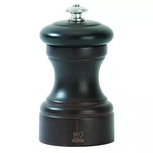 Młynek do pieprzu z drewna bukowego 100 mm, czekoladowy | PEUGEOT, Bistro