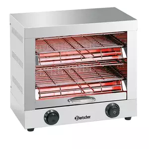 Toster/opiekacz podwójny 440x260x400 mm | BARTSCHER, A151600