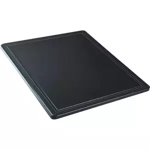 Deska do krojenia HACCP GN 1/2, z wycięciem, czarna | STALGAST, 341327