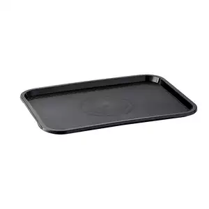 Taca prostokątna z polipropylenu GN 1/1 530x325x20 mm, czarna | APS, 00553