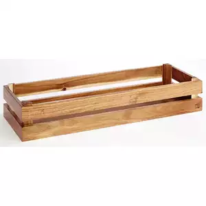Skrzynka do serwowania 555x185 mm, jasny brąz | APS, Superbox