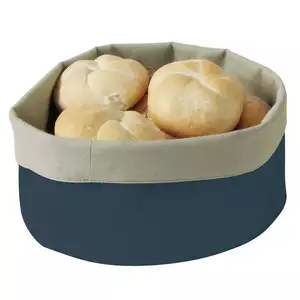 Worek do pieczywa okrągły ciemnoniebieski 250x160 mm | HENDI, 429051