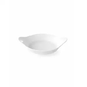 Półmisek do zapiekania okrągły z uchwytami 185x152x40 mm | HENDI, 785904
