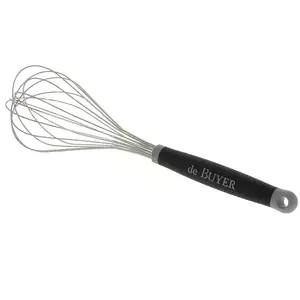 Rózga stalowa 450 mm, sprężysta do białek |DE BUYER,D-2611-45