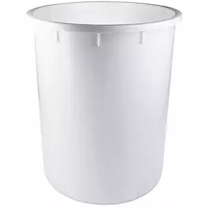 Pojemnik z polipropylenu 200 l, o średnicy 670 mm | CONTACTO, 3075/200