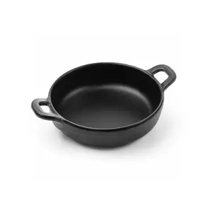 Rondelek 150x115x37 mm, czarny | HENDI, Little Chef Mini
