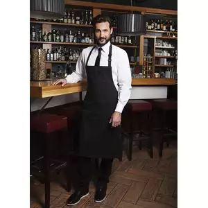 Fartuch unisex, czarny | KARLOWSKY, Basic