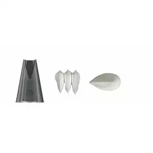 Końcówka Saint Honoré z stali nierdzewnej 11 mm | DE BUYER, D-2115-25N