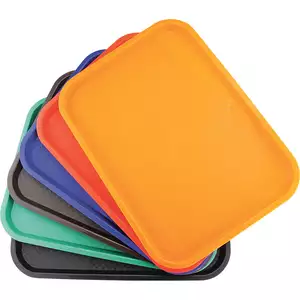 Taca fast food z polipropylenu 250x350 mm, niebieska | STALGAST, 413254