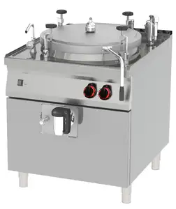Kocioł elektryczny ciśnieniowy, z pośrednim systemem grzania, 100 l, 16 kW, 800x900x900 mm, inox | RMGASTRO, BIA100-98 ET