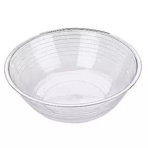 Miska na sałatę lub owoce z poliwęglanu, 1,2 l, o średnicy 200 mm | CONTACTO, 5355/200