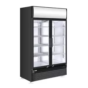 Witryna chłodnicza 2-drzwiowa, 750 l, 0,41 kW, 230V, 1120x585x1900 mm | ARKTIC, 233795
