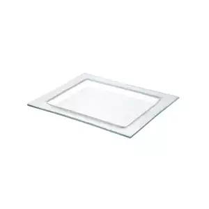 Taca szklana GN 1/2, 325x265 mm, przezroczysta | FINE DINE, Vetro